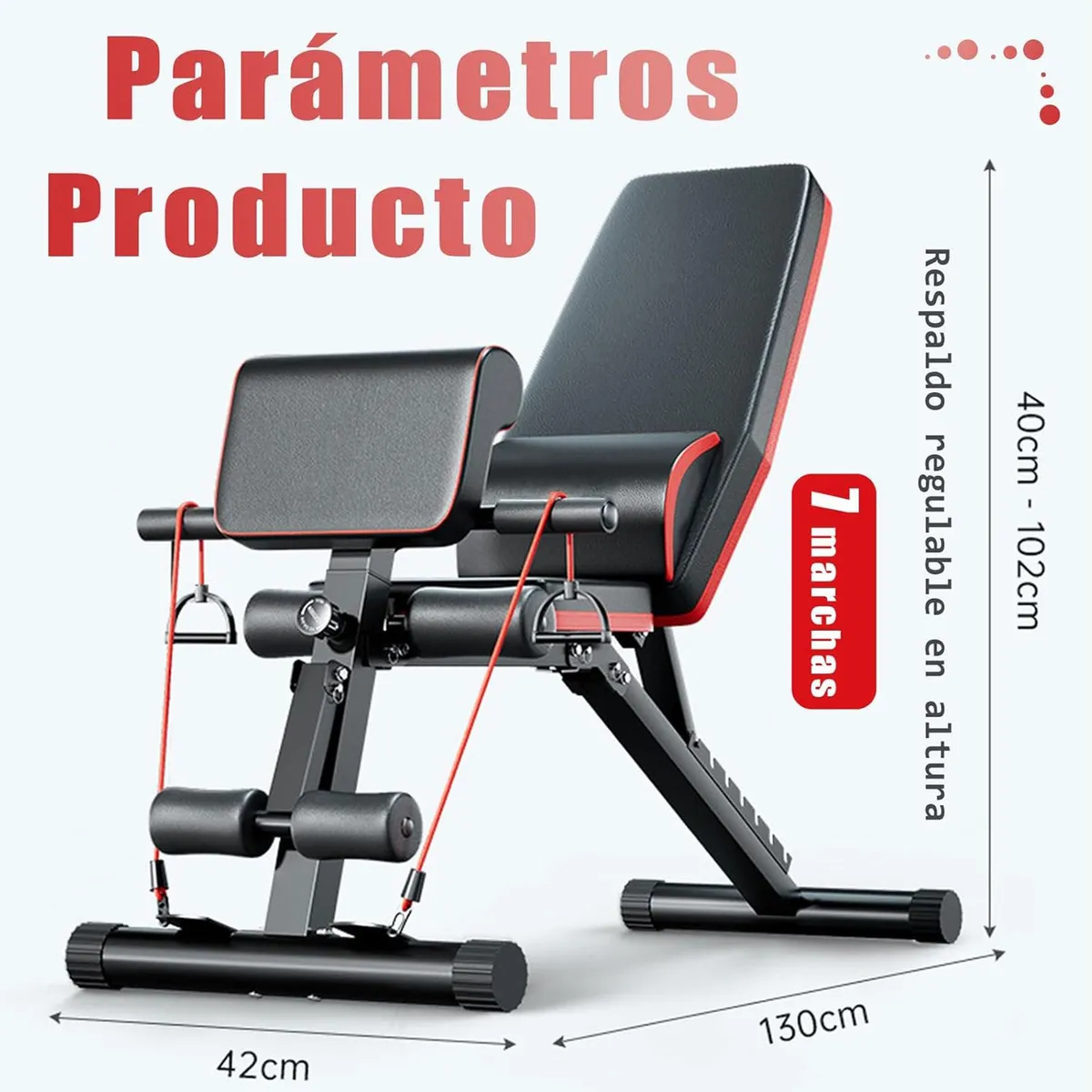 COREJOY - Máquina Abdominales Ajustable