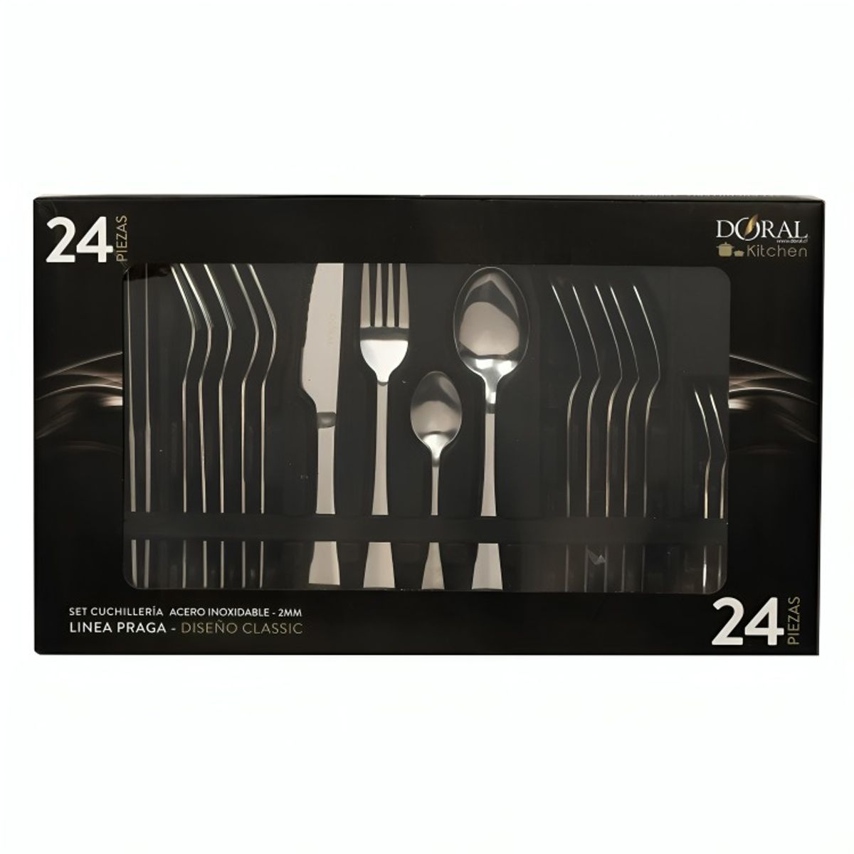 OEM - SET CUCHILLERIA PRAGA 24 PZS. 2.0mm