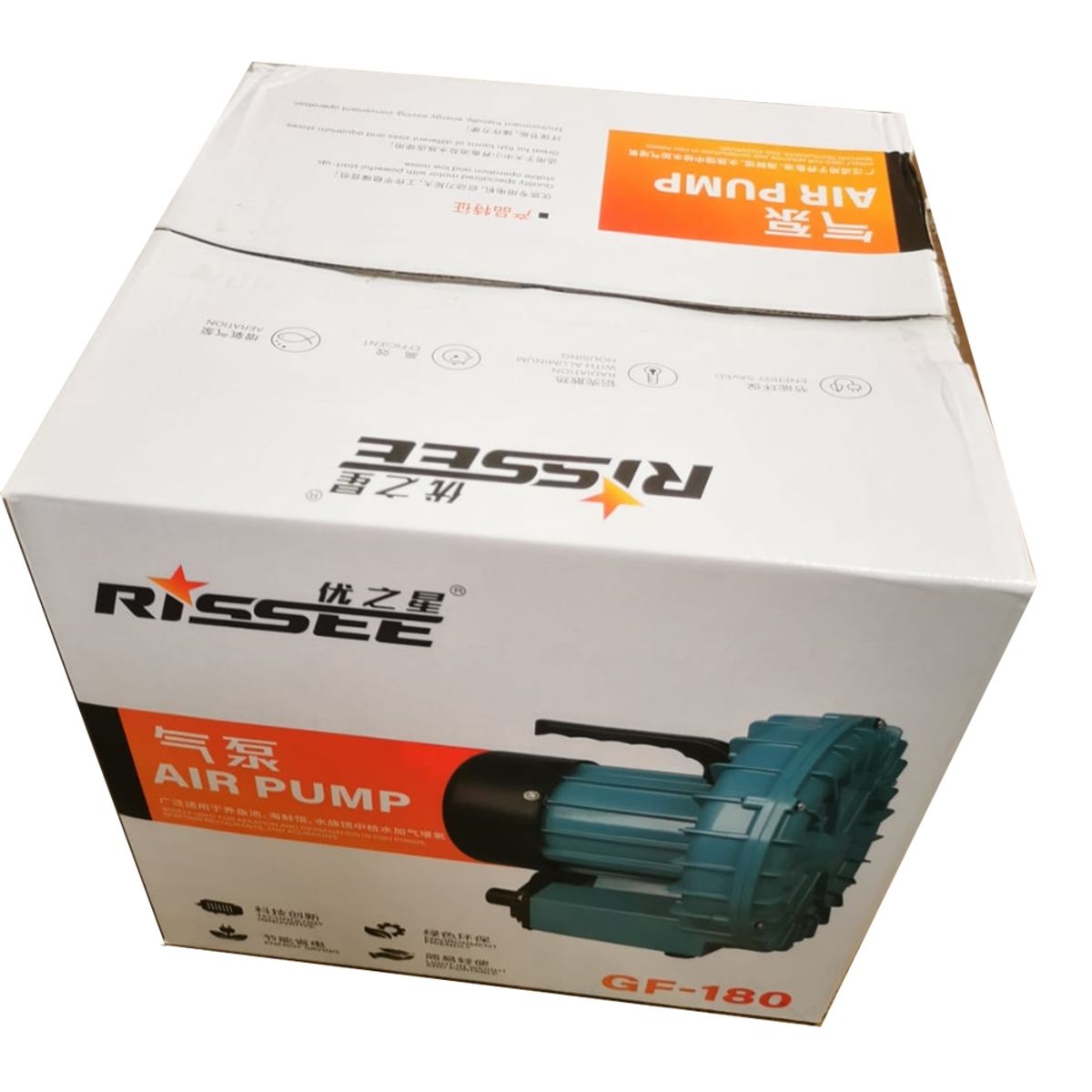 GENERICO - Bomba Soplante Continua Canal Lateral 025hp 180w 220v 300lm