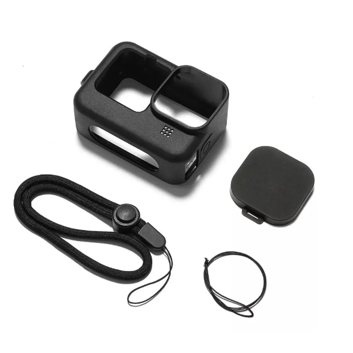 GENERICO - Funda De Silicona Y Vidrio Templado Gopro Hero 12 11 10 9