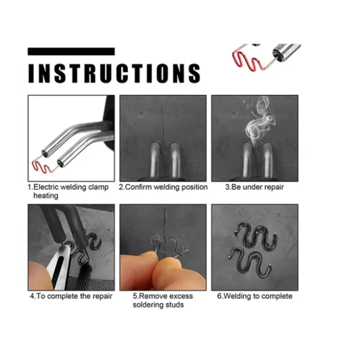 ESHOPANGIE - Kit De Grapas Para Soldadora Reparacion De Plasticos 800 Pcs