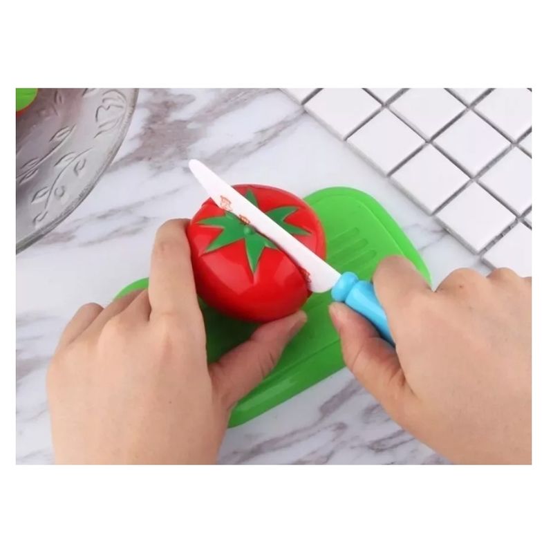 GENERICO - 29 Piezas Juguete De Corte De Cocina De Frutas Y Verduras