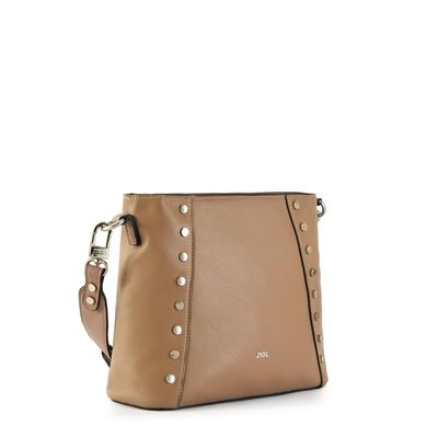 Imagen 2 del producto Cartera bandolera cordoba mediana taupe oscuro