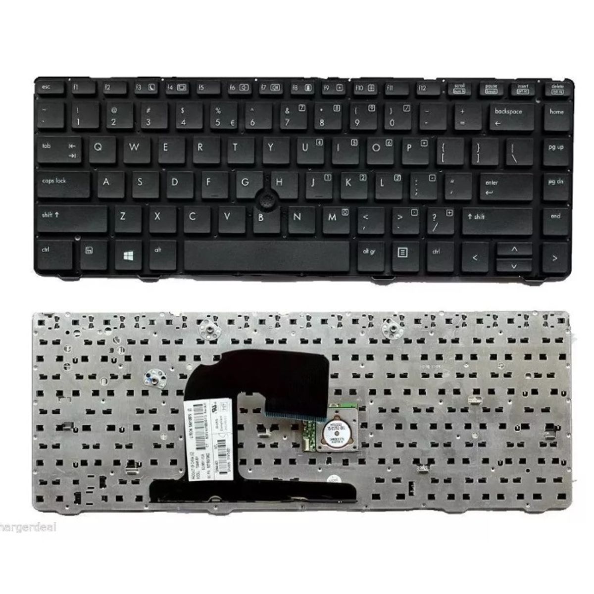 HP - Teclado Hp 8460p 6460b Negro Español 641834-001
