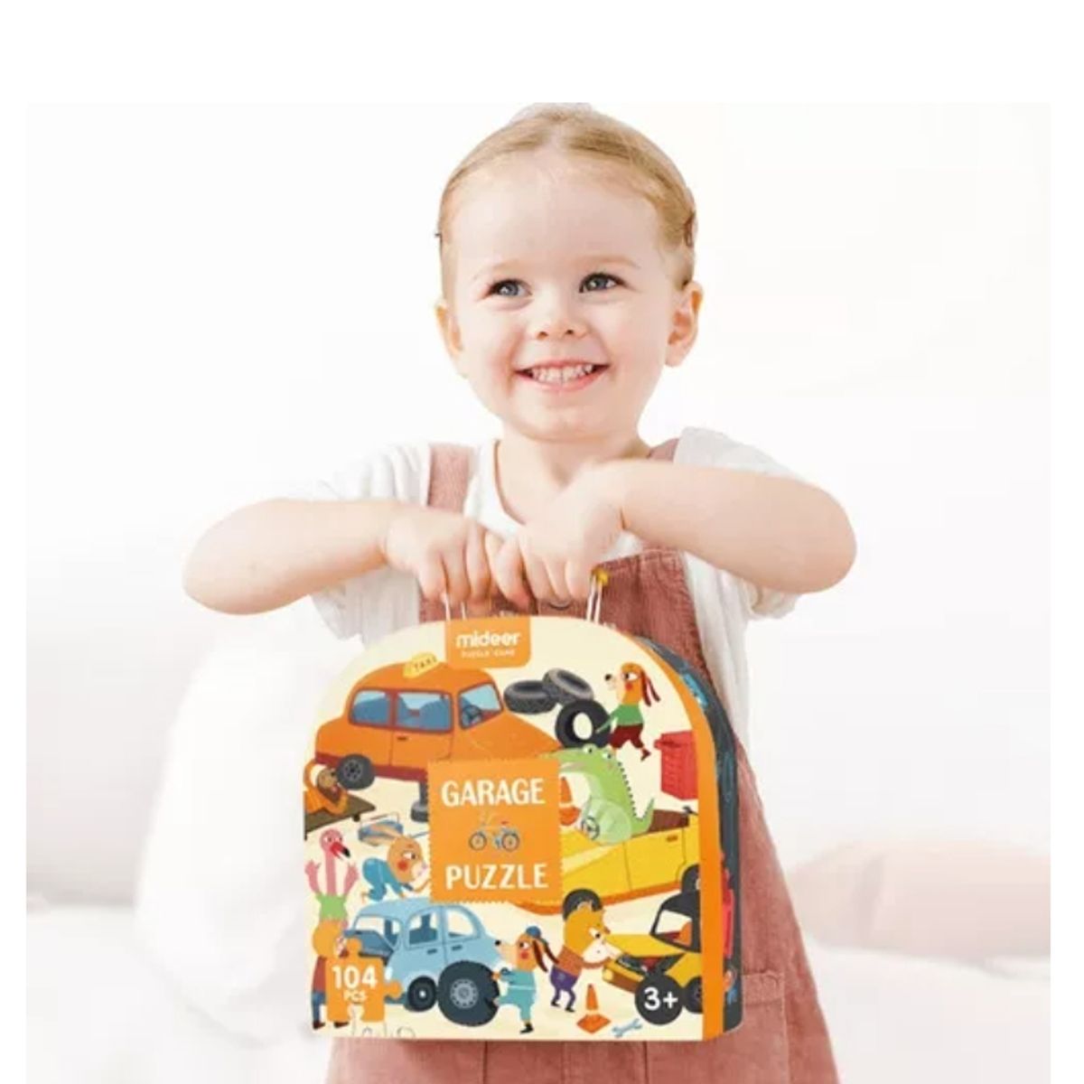 GENERICO - Maleta Puzzle Mi Garage - Mideer - Rompecabezas