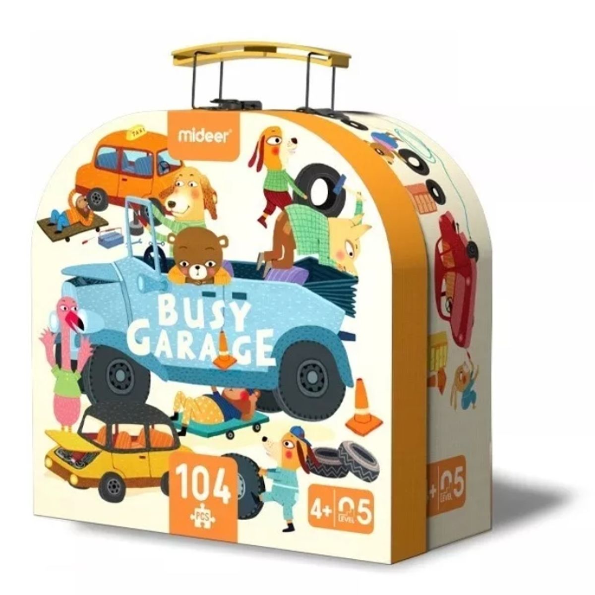 GENERICO - Maleta Puzzle Mi Garage - Mideer - Rompecabezas