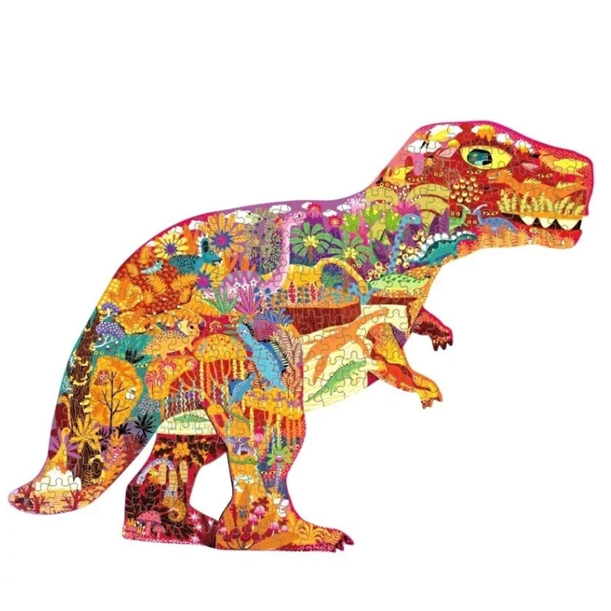 GENERICO - Puzzle El Mundo De Los Dinosaurios- Mideer - Rompecabezas
