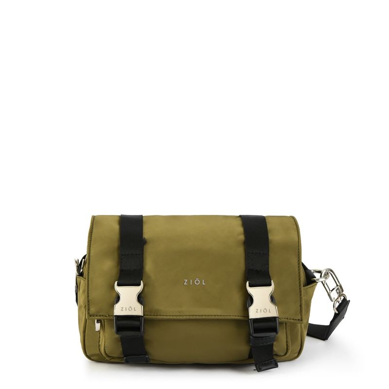 ZIOL - Cartera bandolera mediana ivonne verde oliva