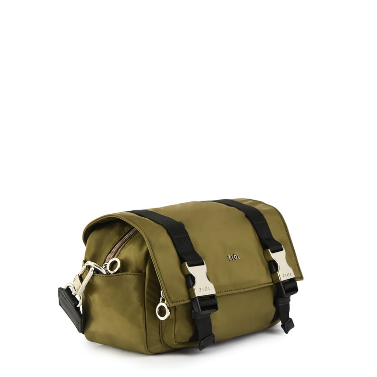 ZIOL - Cartera bandolera ivonne mediana verde oliva