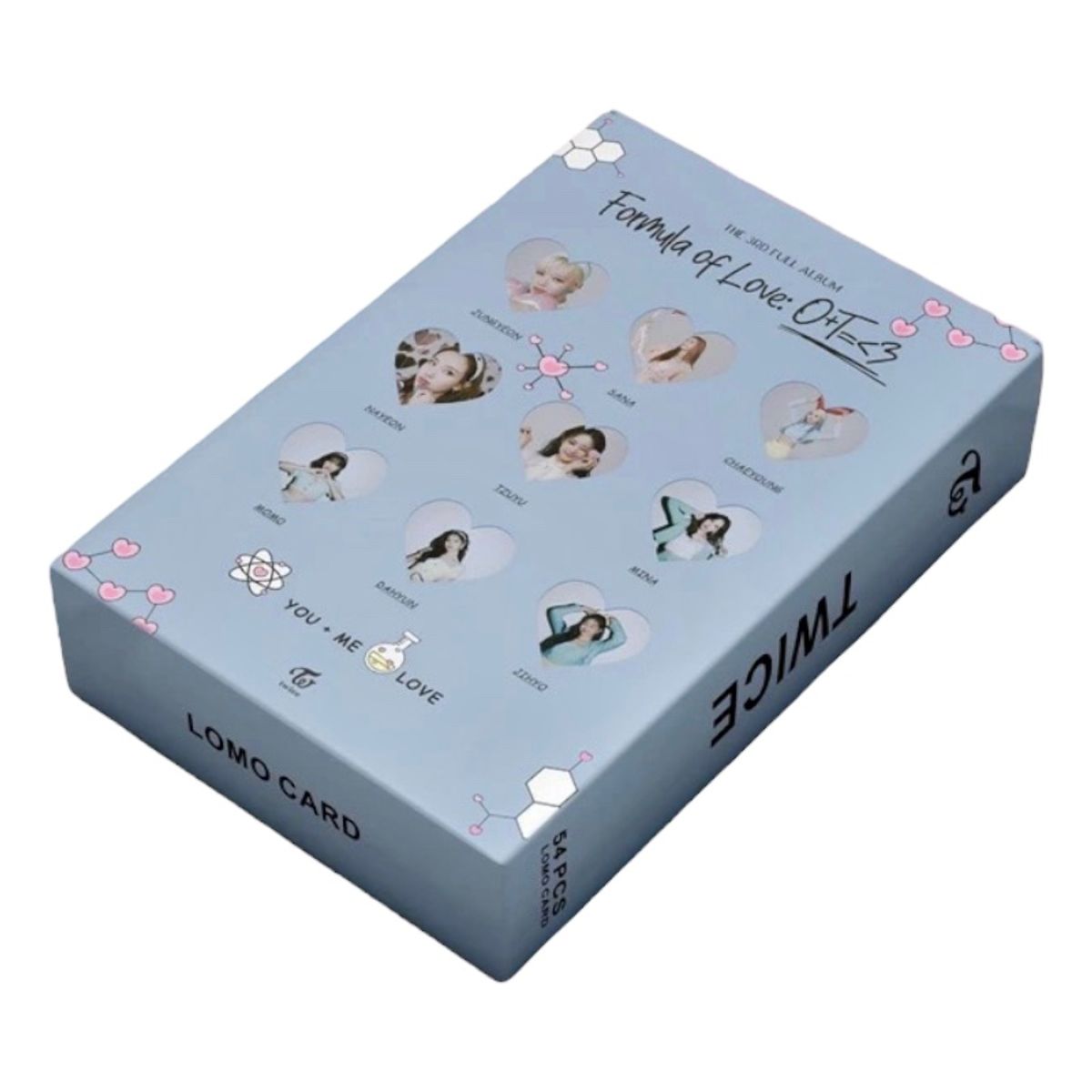 GENERICO - Photocards Kpop Twice Formula of Love (set 55 photocards)