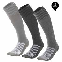 Pack de 3 Calcetines Compresion Bambú con Fibra de Cobre Hombre