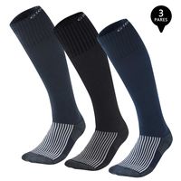 Pack de 3 Calcetines Compresion Bambú con Fibra de Cobre Hombre