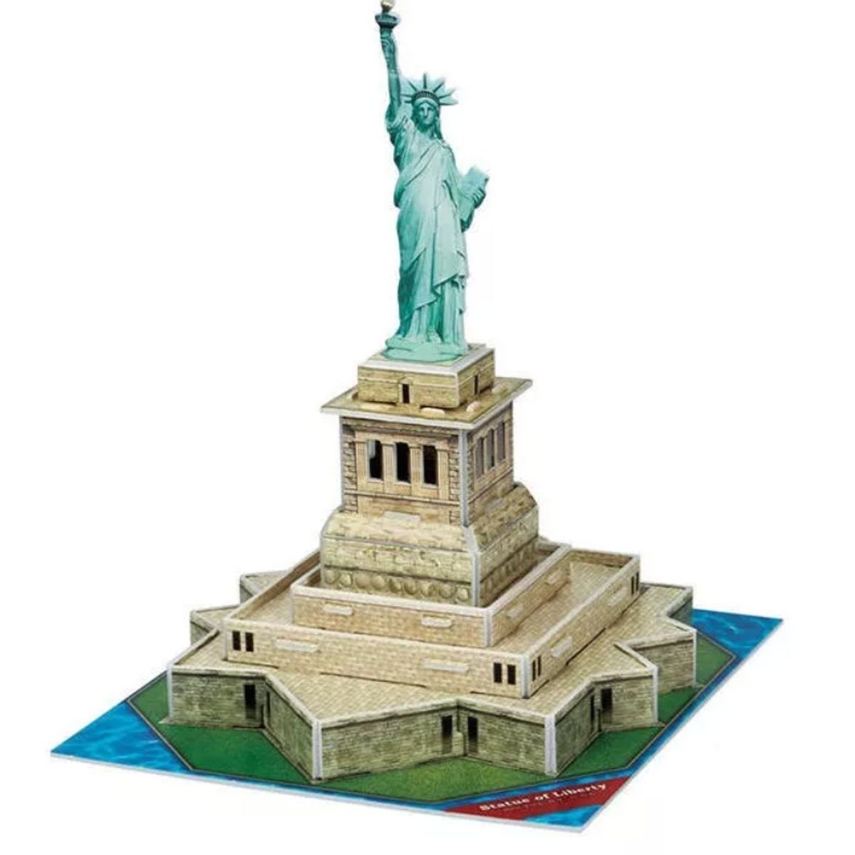 GENERICO - Estatua Libertad Puzzle 3d Pequeño 31 Piezas Rompecabezas