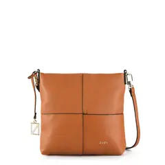 ZIOL - Cartera bandolera mediana gales camel