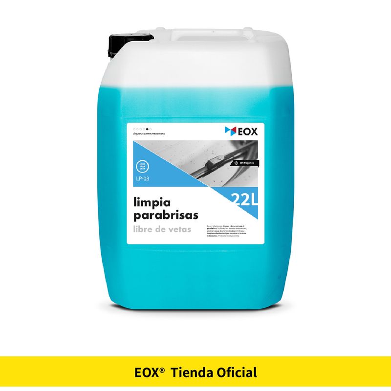 GENERICO - Limpiaparabrisas Listo Para Usar Eox 22 Litros