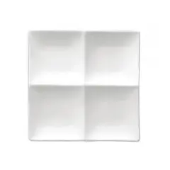 GENERICO - Set De 3 FUENTE 4 COMPARTIMIENTOS 20CM IMAHE