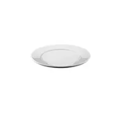 IMAHE - SET DE 6 PLATO DE POLICARBONATO BLANCO 23 cm