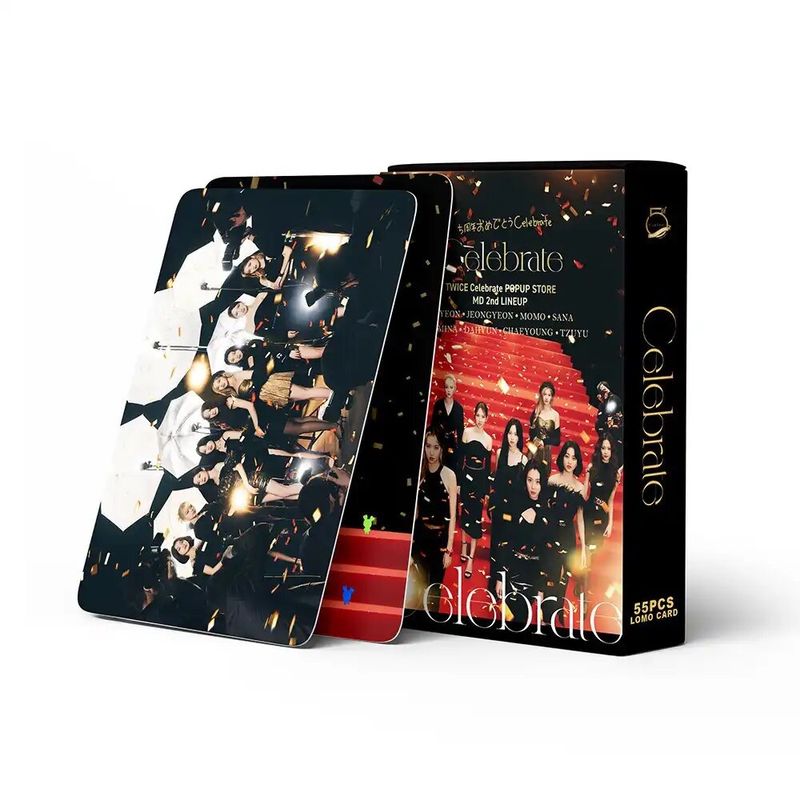 GENERICO - Photocards Kpop Twice Celebrate (set 55 photocards)