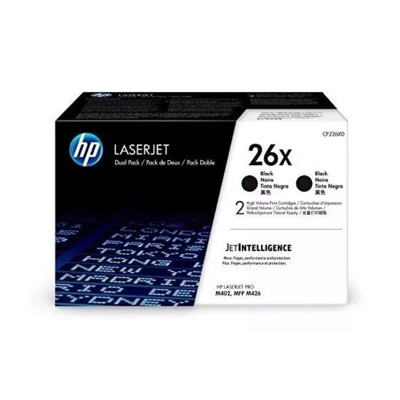 HP - Toner Impresora Negro 26x Hp Cf226x