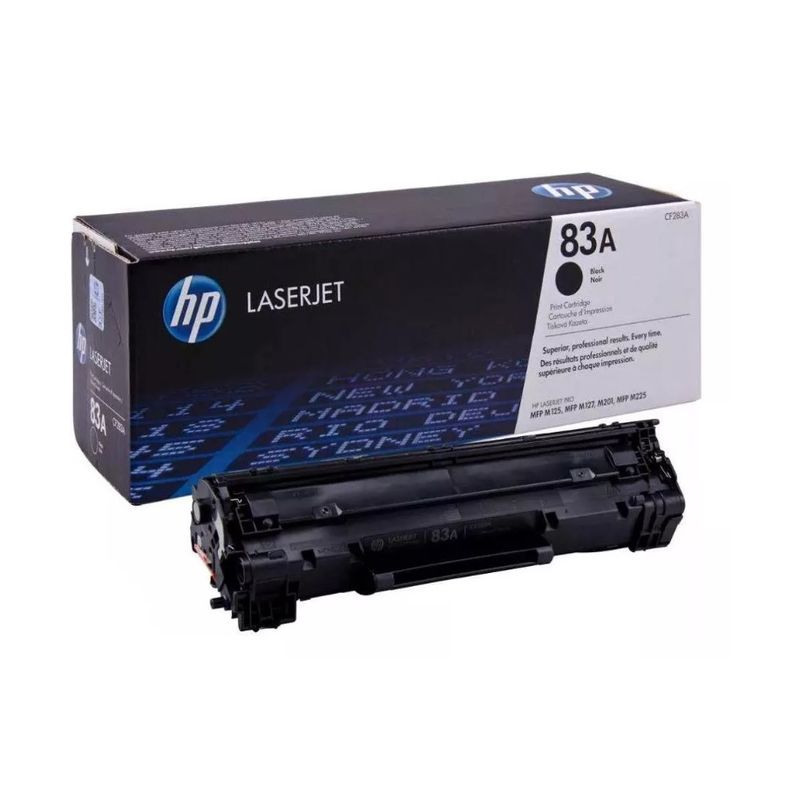 HP - Toner Negro Hp 83a M225 Mfp M125vw M127fn M127fw M201 Cf283a