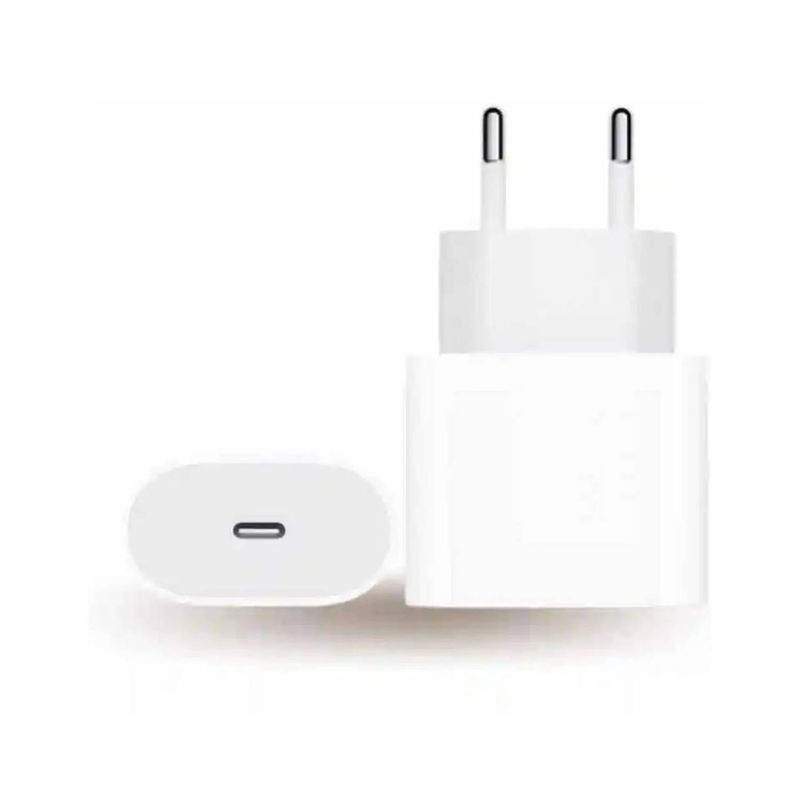 GENERICO - Cargador Apple 20w Carga Rápida + Cable Usb-C A Lightning 1 MT