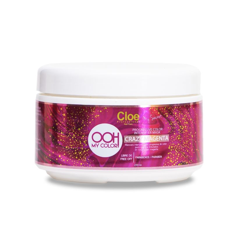 CLOE - Mascara intensificadora del color Crazy magenta 270 G Cloe