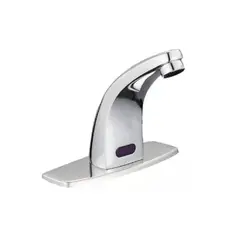 GENERICO - Llave Monomando Lavamanos Moderno Sensor Infrarrojo Plata