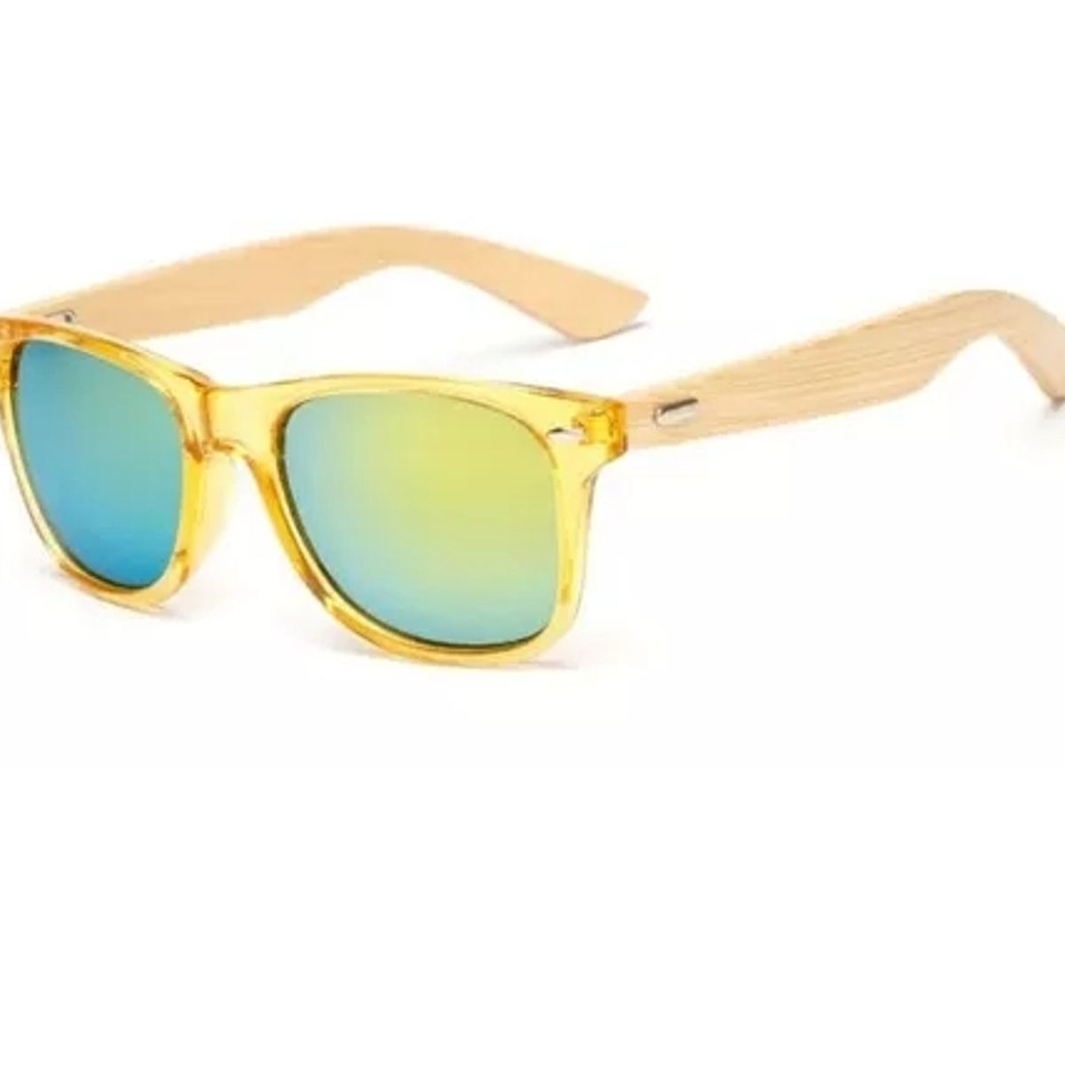 GENERICO - Lentes De Sol Gafas Hombre Mujer Anteojos Bambú Ruisimo 1501