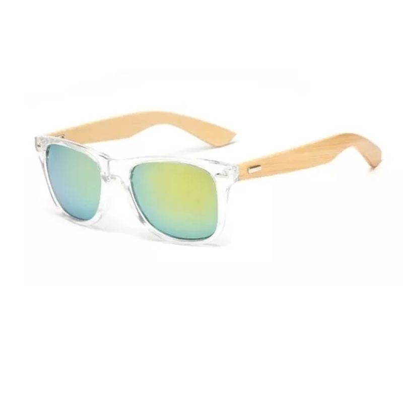 GENERICO - Lentes De Sol Gafas Hombre Mujer Anteojos Bambú Ruisimo 1501