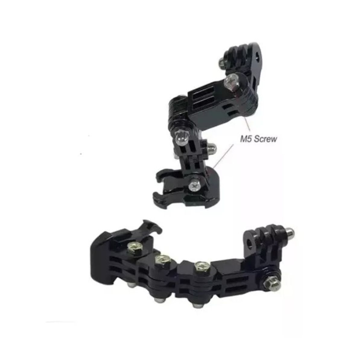 GENERICO - Soporte Pertain Gopro Hero Frontal Para Casco Moto Bicicleta