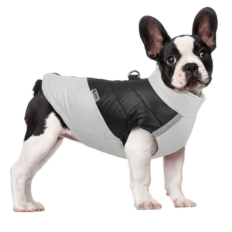 GENERICO - Parka Impermeable para Perros Big Care Gris 3XL