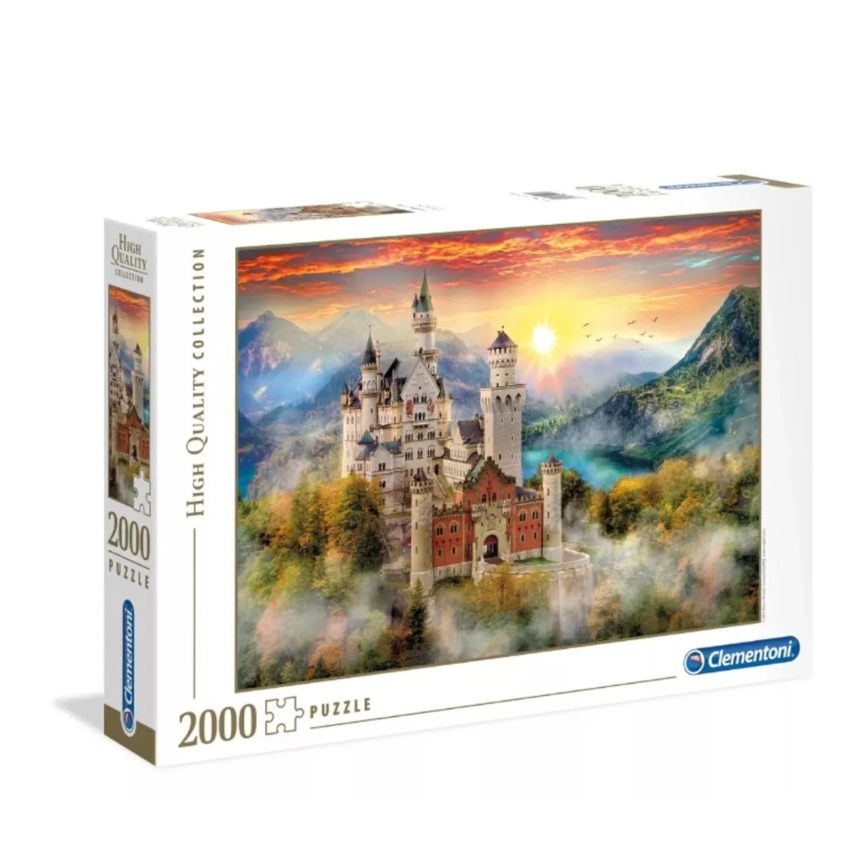 GENERICO - Puzzle Clementoni 2000 Piezas Castillo De Neuschwastein