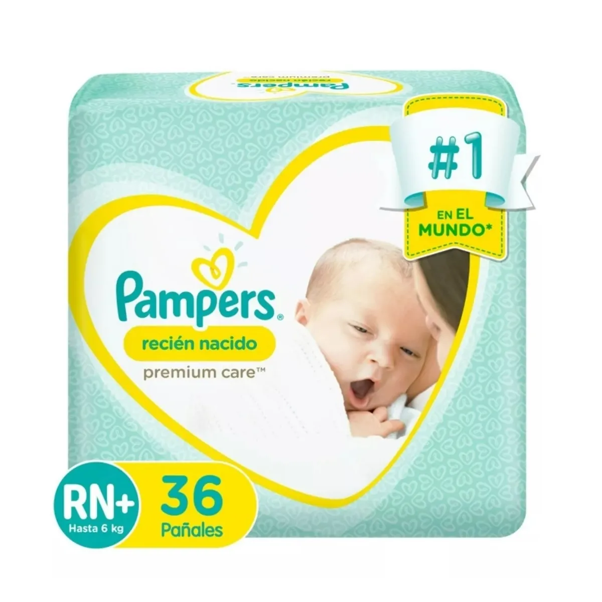 PAMPERS - 1 Paquete De Pañales (36u.) Pampers Recien Nacido Rn+