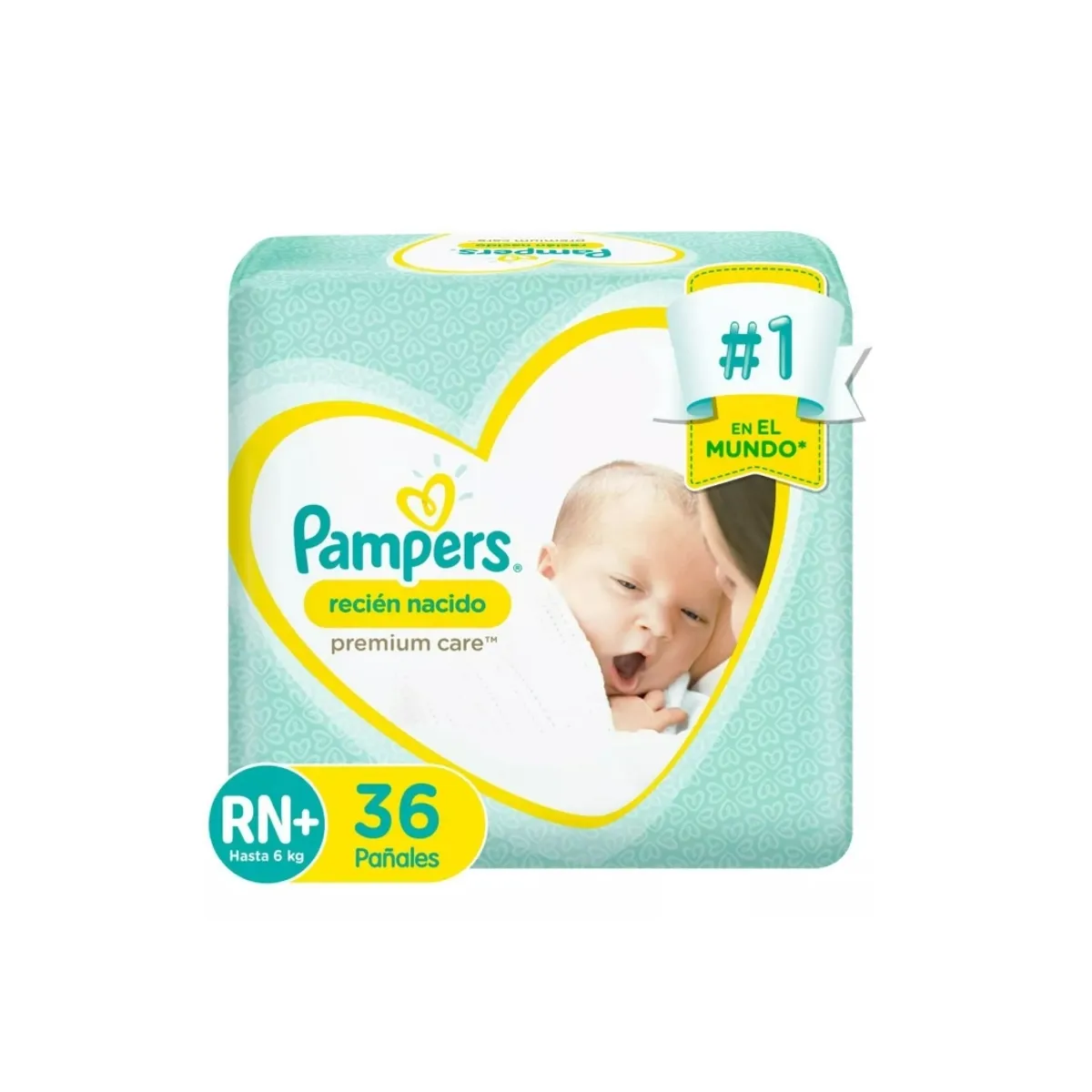 PAMPERS - 1 Paquete De Pañales (36u.) Pampers Recien Nacido Rn+