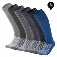 Pack de 6 Calcetines Compresion Bambú Fibra Cobre Hombre