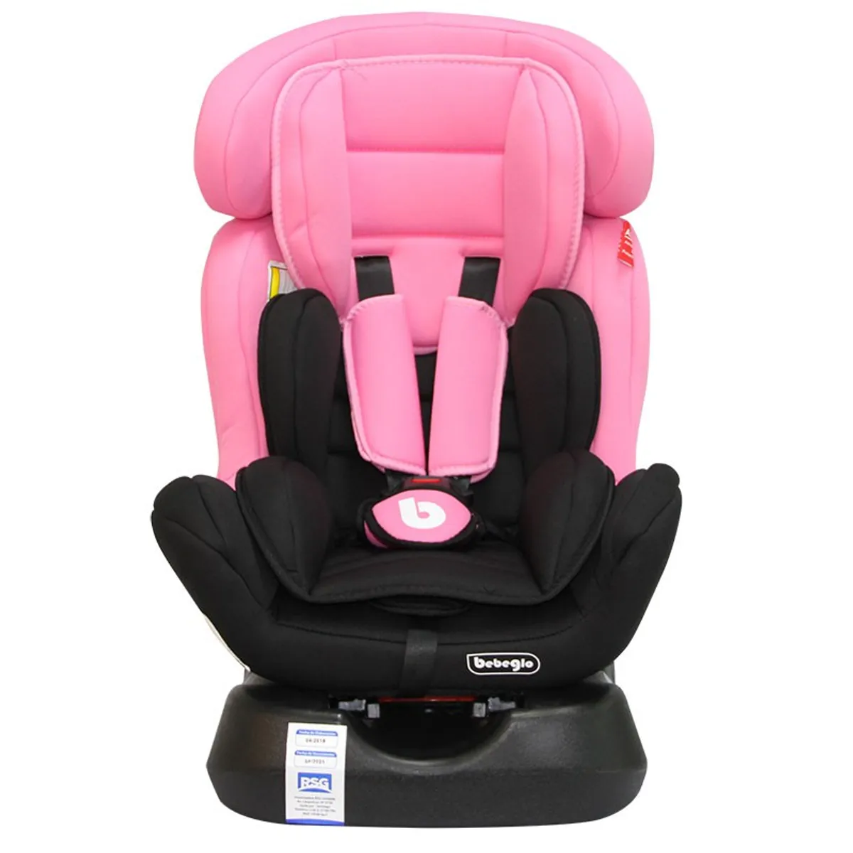 BEBEGLO - Silla de Auto Convertible 0 a 25 Kilos RS-3085 Rosado