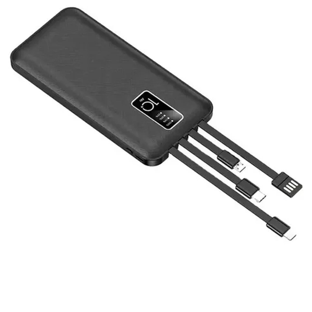 GENERICO - Bateria Externa Ios  Android 20000mha Con Cables