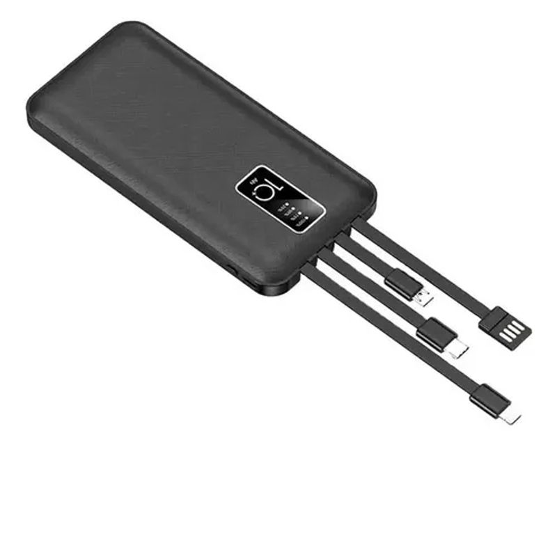 GENERICO - Bateria Externa Ios  Android 20000mha Con Cables