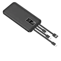 GENERICO - Bateria Externa Ios Android 20000mha Con Cables
