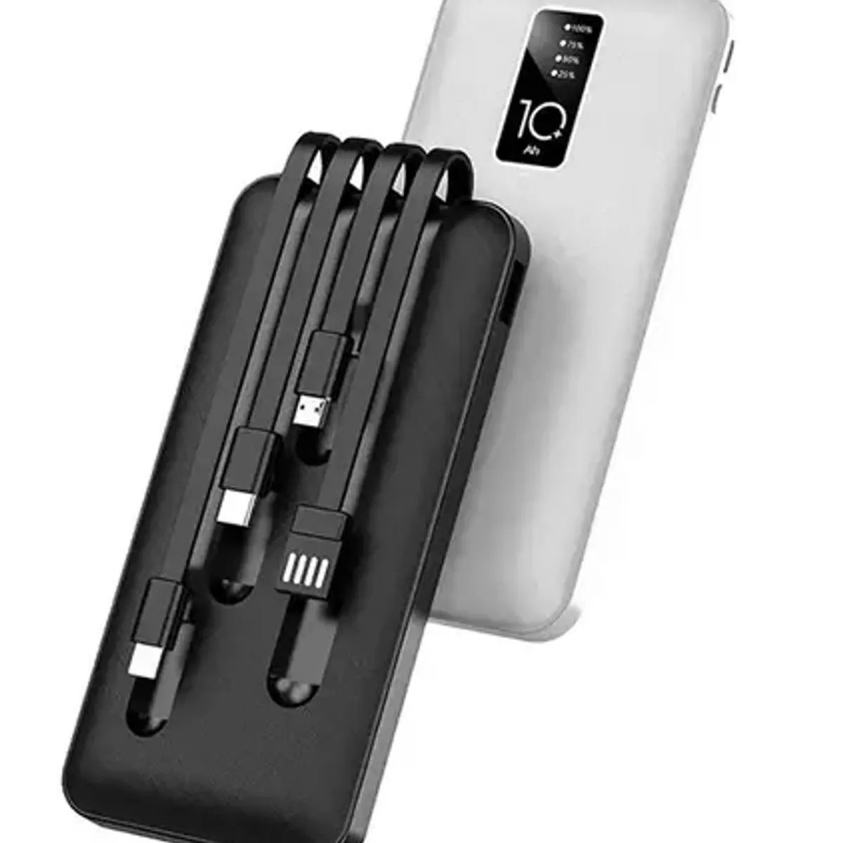 GENERICO - Bateria Externa Ios  Android 20000mha Con Cables