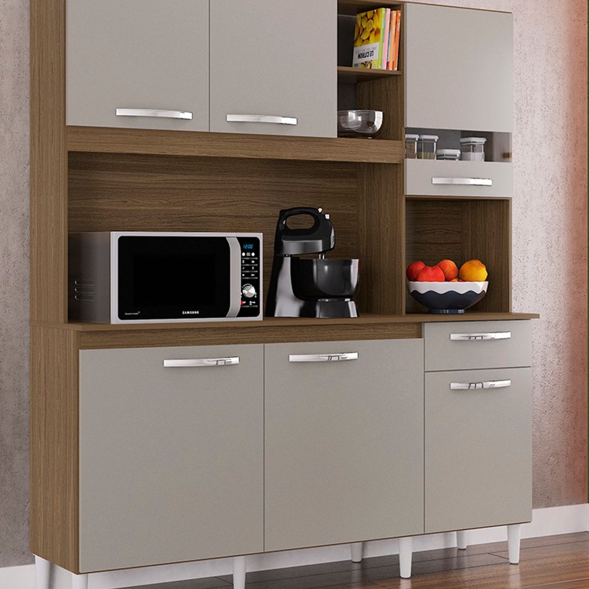 TAHUARI - Mueble de cocina Barbara Castaño off white