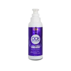 CLOE - Shampoo matizador de cabellos rubios Ooh My color Violet 400 ML