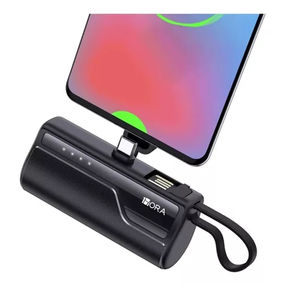 GENERICO - Mini Batería Portátil Salida Tipo C 4500mah Cargador Celular