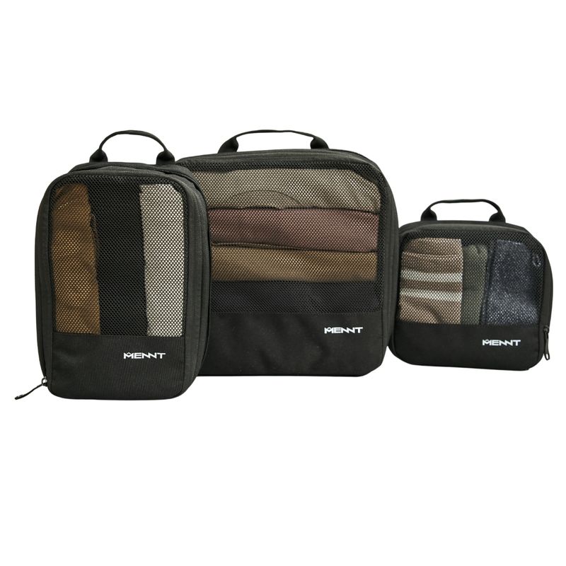 MENNT - Kit organizadores de Maleta impermeables Cubos de compresión