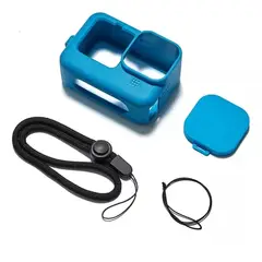 GENERICO - Funda De Silicona Y Vidrio Templado Gopro Hero 12 11 10 9