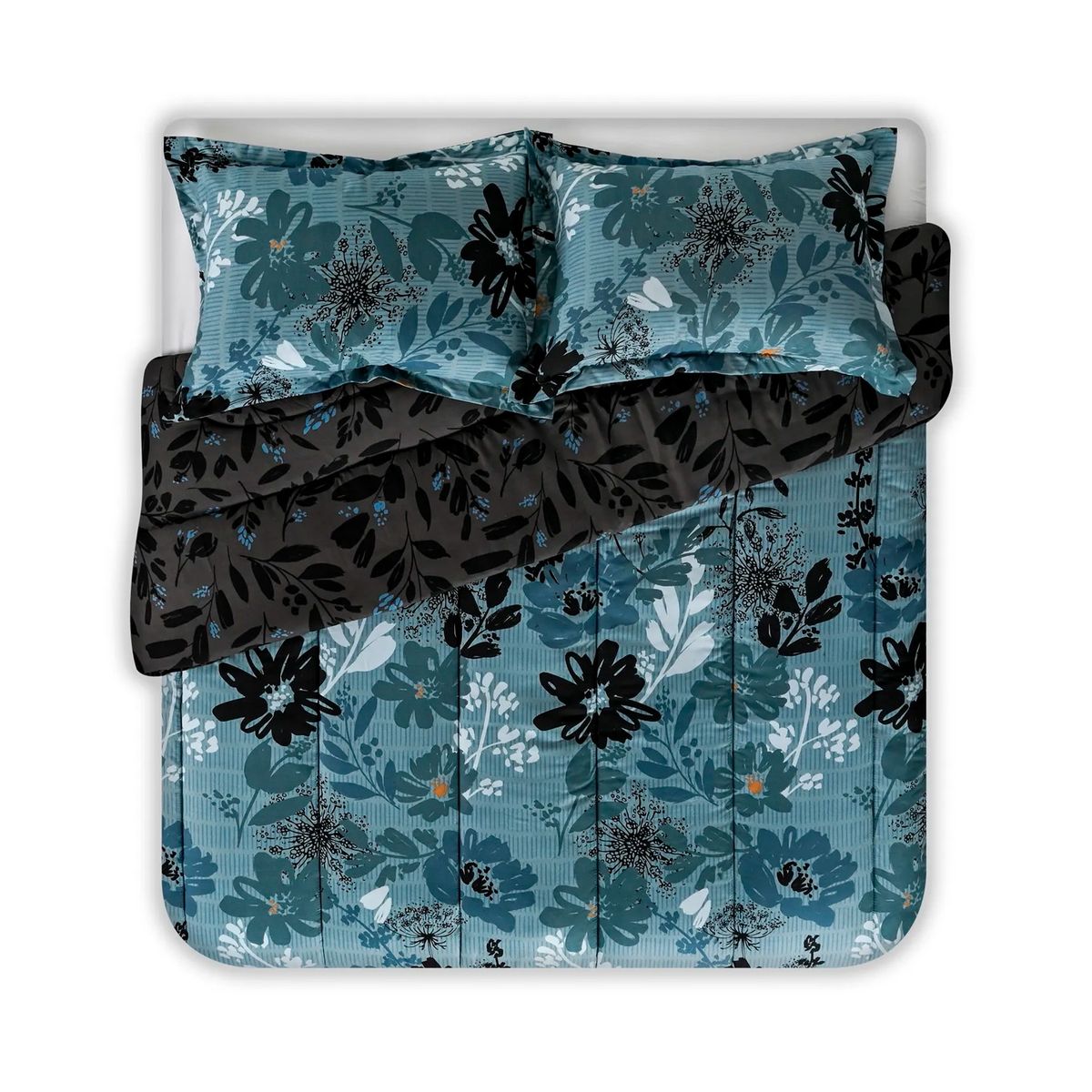 CANNON - Plumón Super King Cannon + Jgo. Sábanas 200 Hilos Sunflower