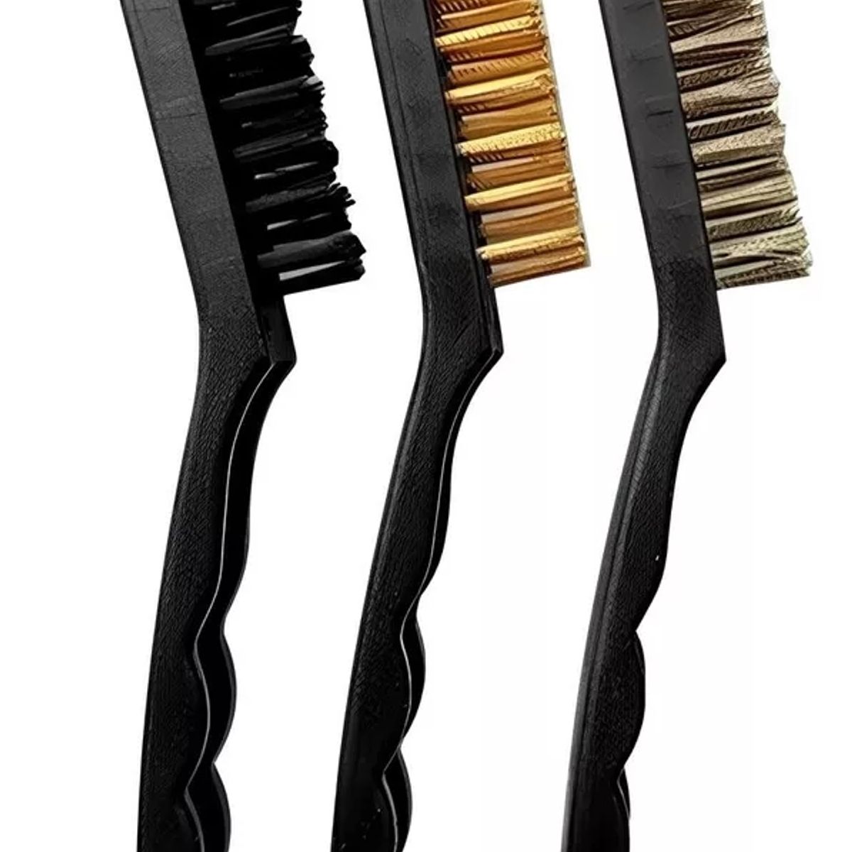 GENERICO - Cepillo Alambre Escobilla Acero Plástico Cobre