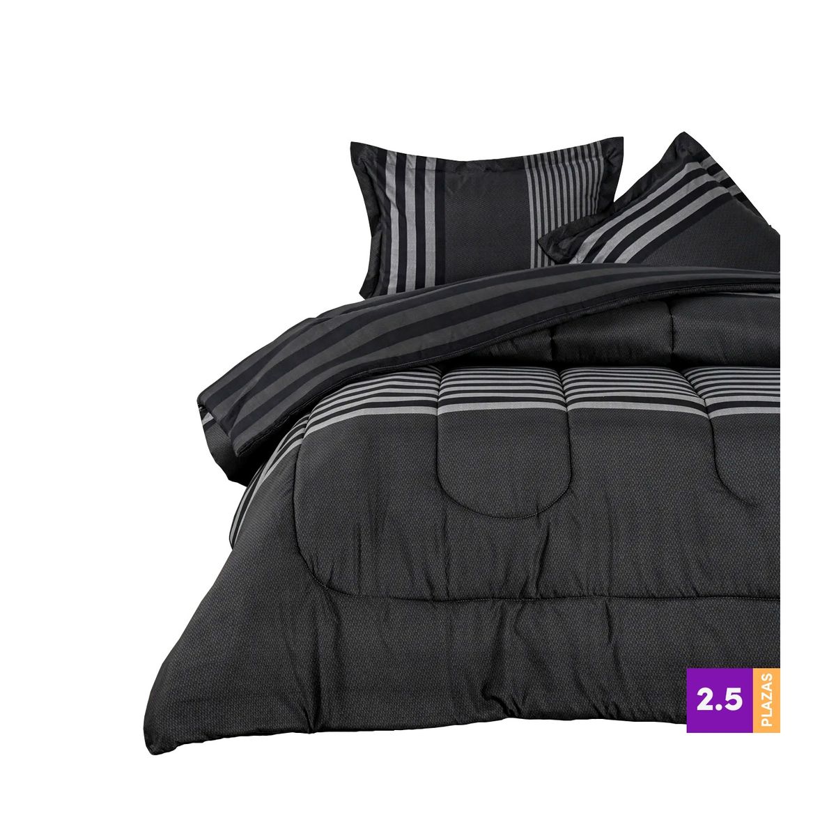 CANNON - Plumón King Cannon + Jgo. Sábanas 200 Hilos Chains