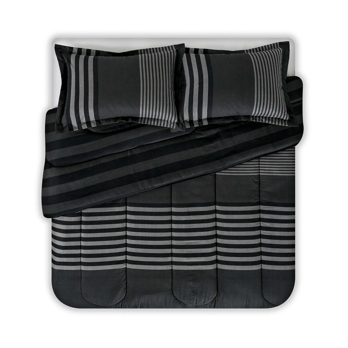 CANNON - Plumón King Cannon + Jgo. Sábanas 200 Hilos Chains