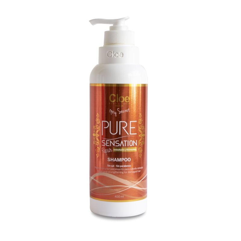 CLOE - Shampoo para cabello dañado Pure Sensation Repair 400 ML Cloe